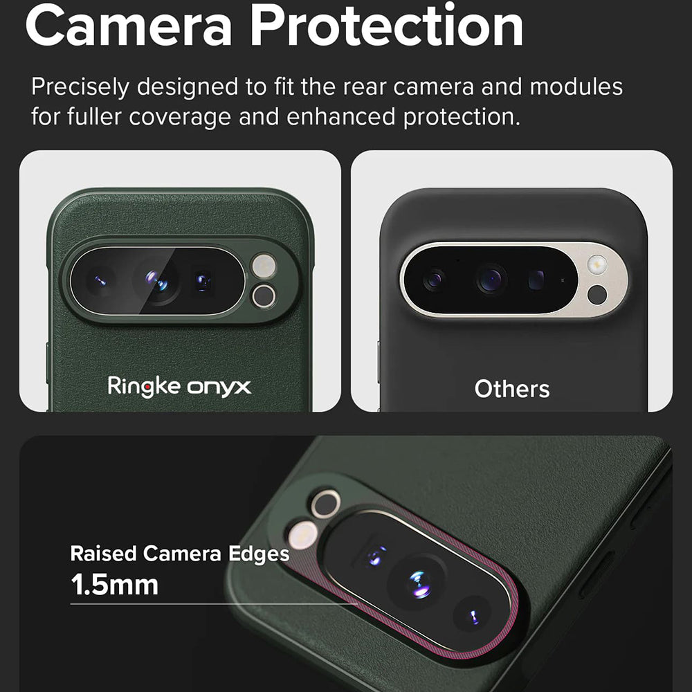 Capa MagSafe para Google Pixel 9 Pro, Ringke, Ônix, Verde Escuro