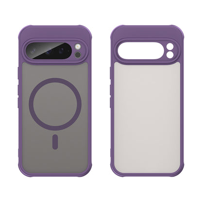 Capa MagSafe para Google Pixel 9 Pro, Techsuit, HaloFrost II, Roxo