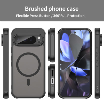 Capa MagSafe para Google Pixel 9 Pro, Techsuit, HaloFrost II, Preta