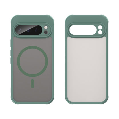 Capa MagSafe para Google Pixel 9 Pro, Techsuit, HaloFrost II, Verde