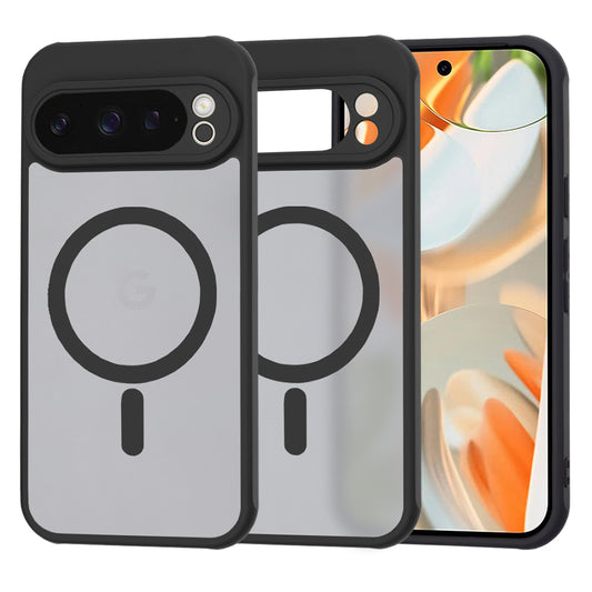 Capa MagSafe para Google Pixel 9 Pro, Techsuit, HaloFrost, Preta