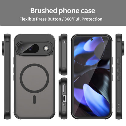 Capa MagSafe para Google Pixel 9, Techsuit, HaloFrost II, Preta