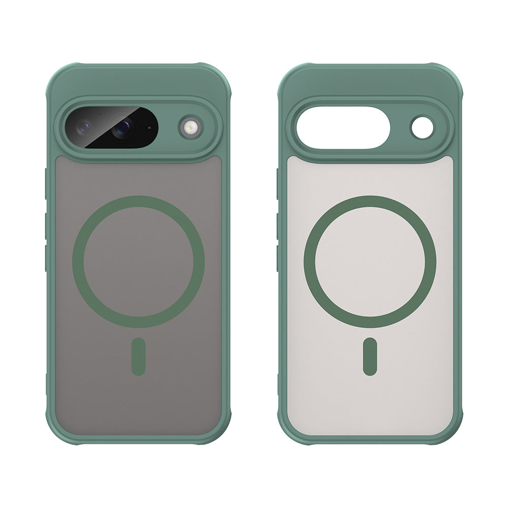 Capa MagSafe para Google Pixel 9, Techsuit, HaloFrost II, Verde