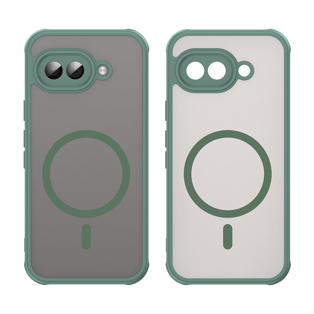 Capa MagSafe para Google Pixel 9a, Techsuit, HaloFrost II, Verde
