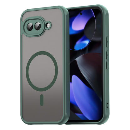 Capa MagSafe para Google Pixel 9a, Techsuit, HaloFrost II, Verde