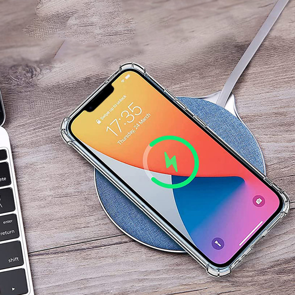 Capa MagSafe para Google Pixel 9a, Techsuit, à prova de choques, Transparente