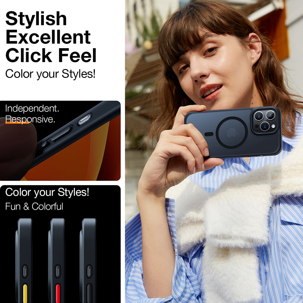 Capa MagSafe para Google Pixel 9a, Torras, Guardian, Preta