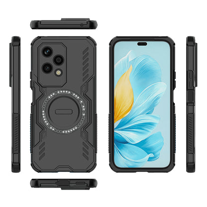 Capa MagSafe para Honor 200 Lite, Techsuit, ArmorMag, Preta