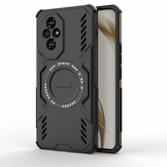 Capa MagSafe para Honor 200, Techsuit, ArmorMag, Preta