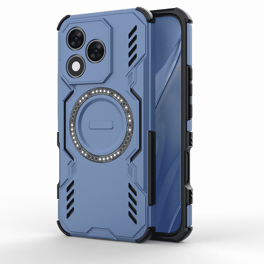 Capa MagSafe para Honor 400 Lite, Techsuit, ArmorMag, Azul