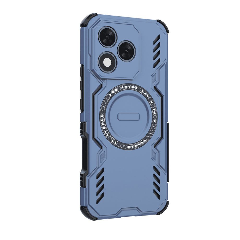 Capa MagSafe para Honor 400 Lite, Techsuit, ArmorMag, Azul