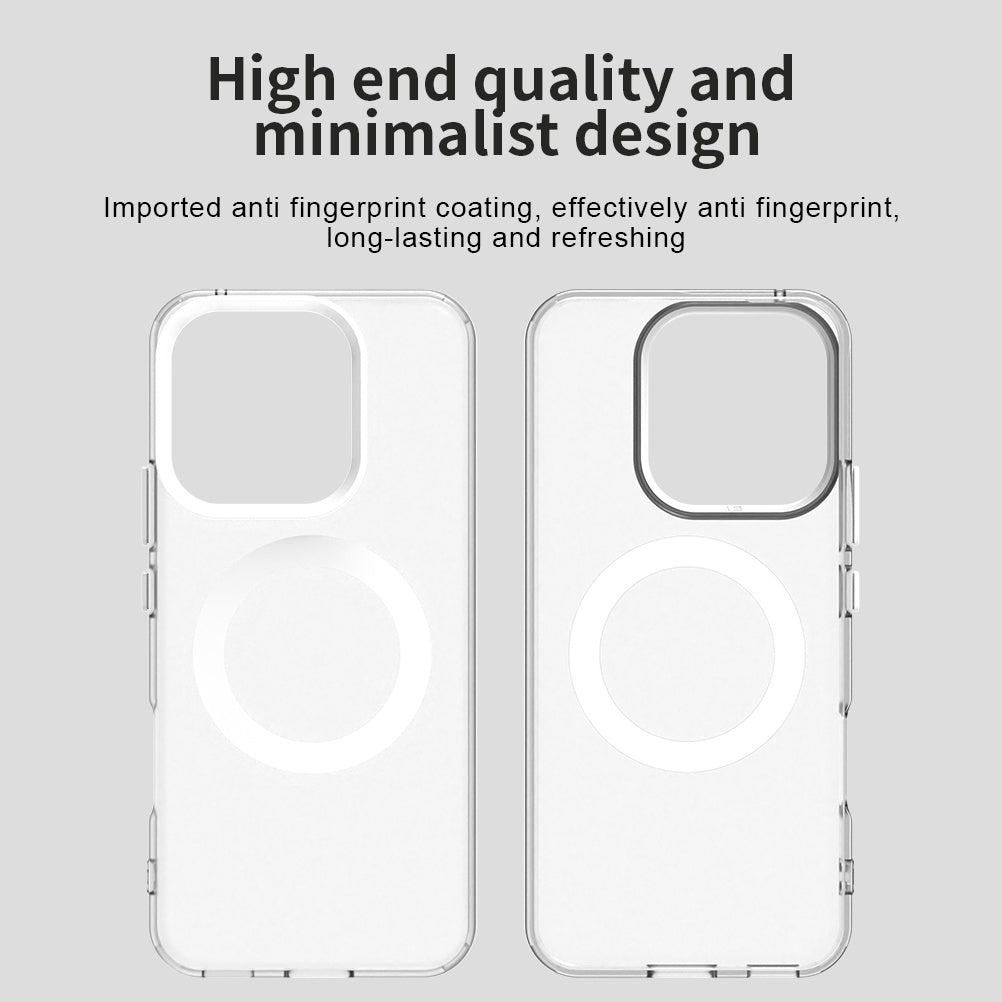 Capa MagSafe para Honor 400 Lite, Techsuit, CandyCase, Branca