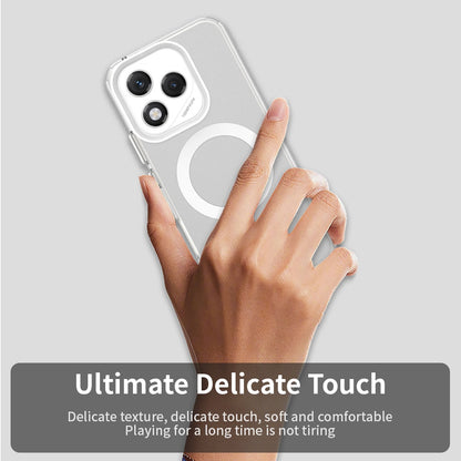 Capa MagSafe para Honor 400 Lite, Techsuit, CandyCase, Branca
