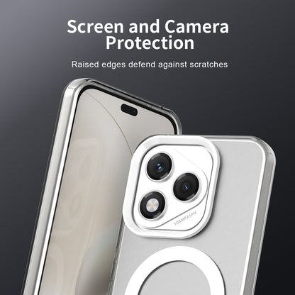 Capa MagSafe para Honor 400 Lite, Techsuit, CandyCase, Branca