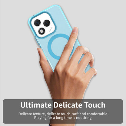 Capa MagSafe para Honor 400 Lite, Techsuit, CandyCase, Azul