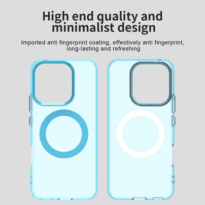 Capa MagSafe para Honor 400 Lite, Techsuit, CandyCase, Azul