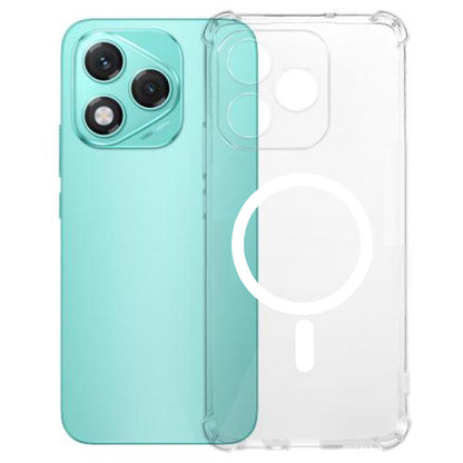 Capa MagSafe para Honor 400 Lite, Techsuit, à prova de choque, Transparente