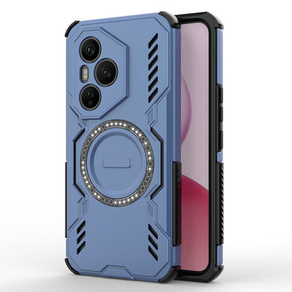 Capa MagSafe para Honor 400 Pro, Techsuit, ArmorMag, Azul
