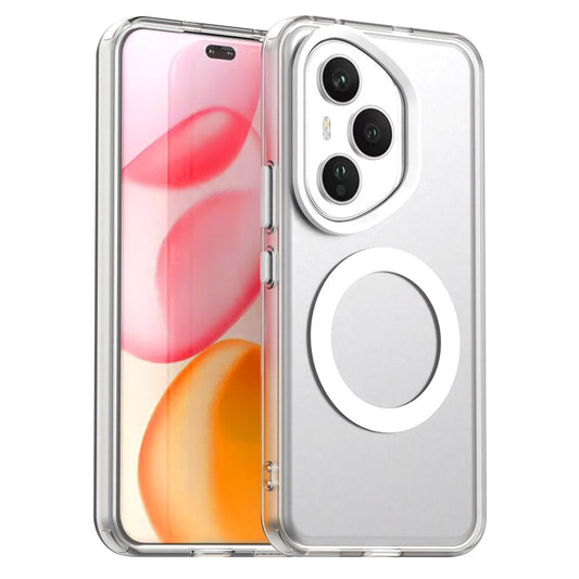 Capa MagSafe para Honor 400 Pro, Techsuit, CandyCase, Branca
