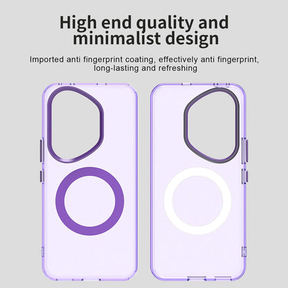 Capa MagSafe para Honor 400 Pro, Techsuit, CandyCase, Roxo