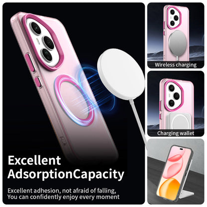 Capa MagSafe para Honor 400 Pro, Techsuit, CandyCase, Rosa