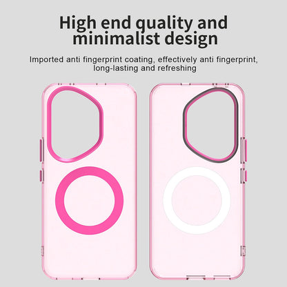 Capa MagSafe para Honor 400 Pro, Techsuit, CandyCase, Rosa