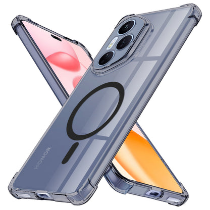 Capa MagSafe para Honor 400 Pro, Techsuit, Transparente Antichoque, Fumada