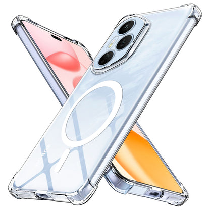 MagSafe Case for Honor 400 Pro, Techsuit, Shockproof, Transparent