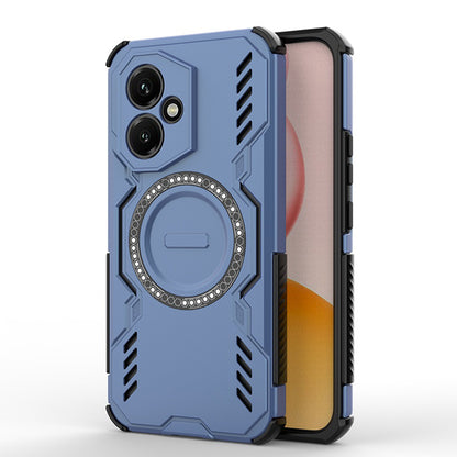 Capa MagSafe para Honor 400, Techsuit, ArmorMag, Azul