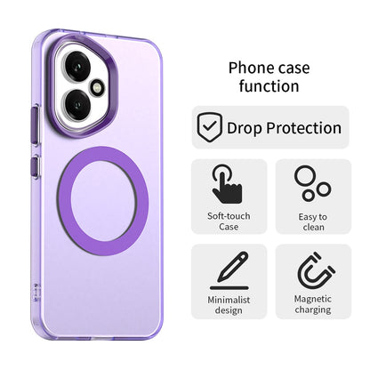 Capa MagSafe para Honor 400, Techsuit, CandyCase, Roxo