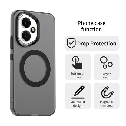 Capa MagSafe para Honor 400, Techsuit, CandyCase, Preta