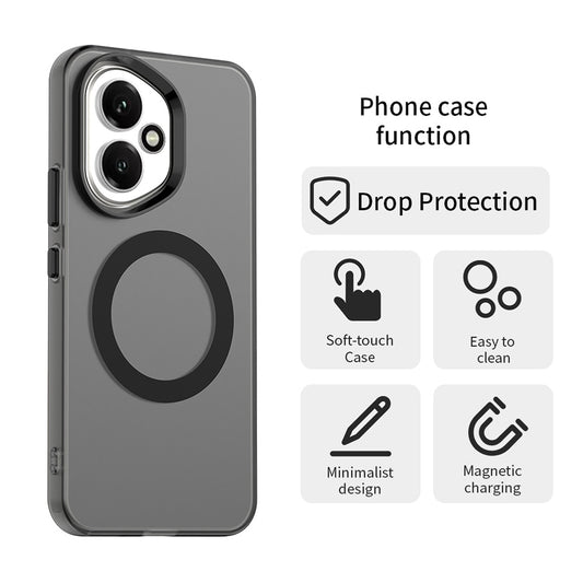 MagSafe Case for Honor 400, Techsuit, CandyCase, Black