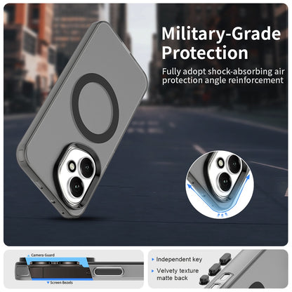 Capa MagSafe para Honor 400, Techsuit, CandyCase, Preta