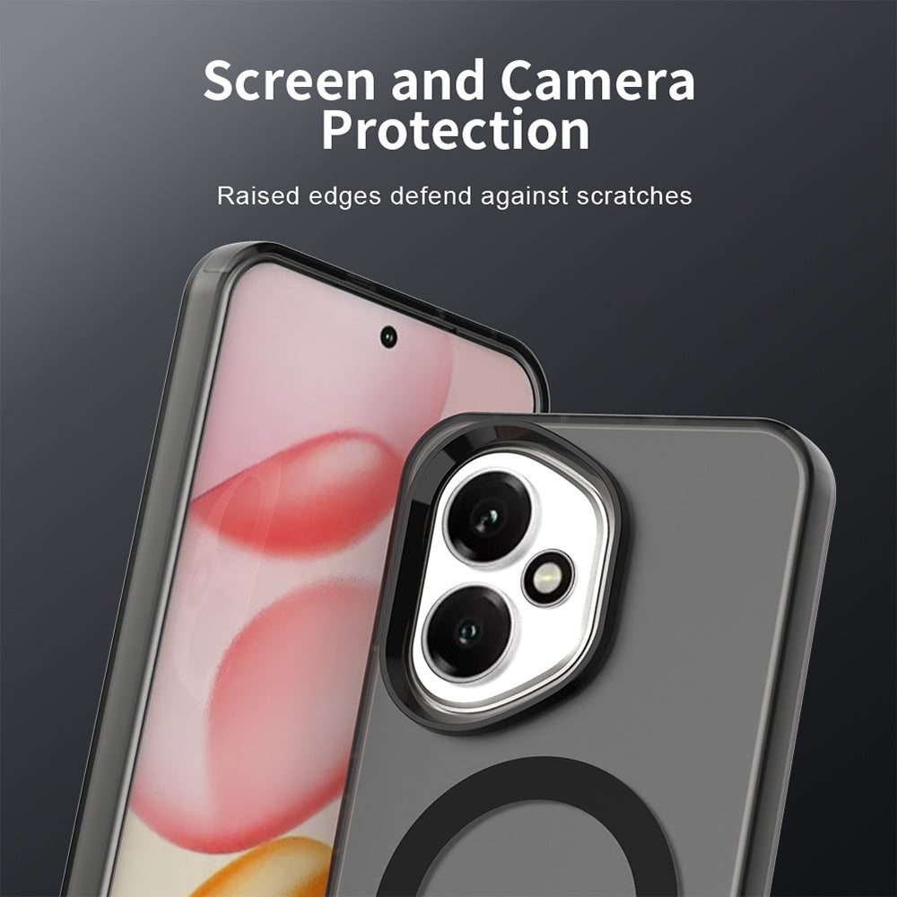 Capa MagSafe para Honor 400, Techsuit, CandyCase, Preta