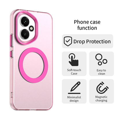 Capa MagSafe para Honor 400, Techsuit, CandyCase, Rosa