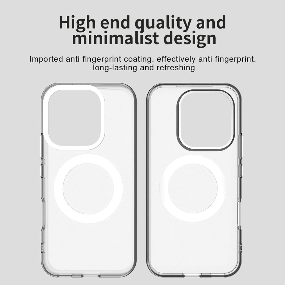 Capa MagSafe para Honor 600 Pro / 600, Techsuit, CandyCase, Branca