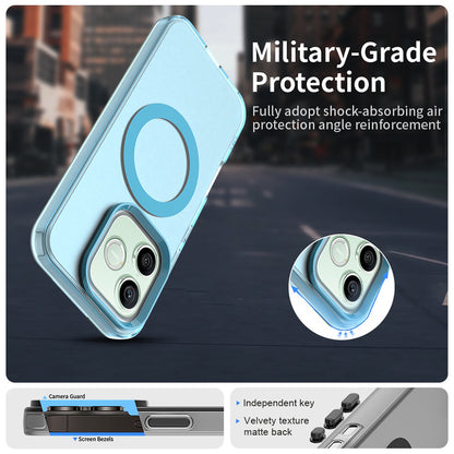 Capa MagSafe para Honor 600 Pro / 600, Techsuit, CandyCase, Azul