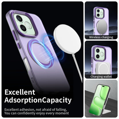 Capa MagSafe para Honor 600 Pro / 600, Techsuit, CandyCase, Roxo