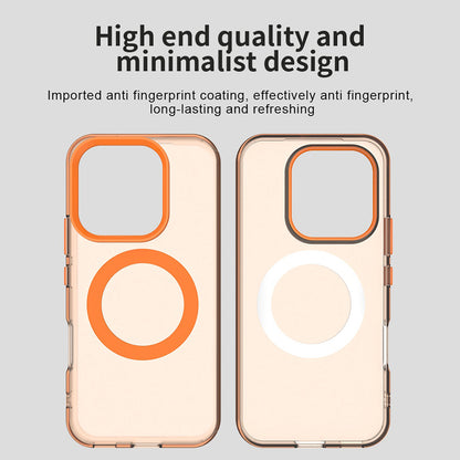 Capa MagSafe para Honor 600 Pro / 600, Techsuit, CandyCase, Laranja
