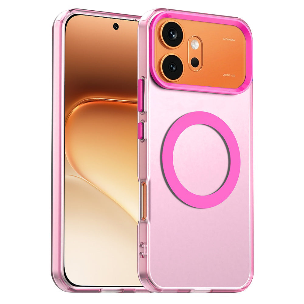 Capa MagSafe para Honor 600 Pro / 600, Techsuit, CandyCase, Rosa
