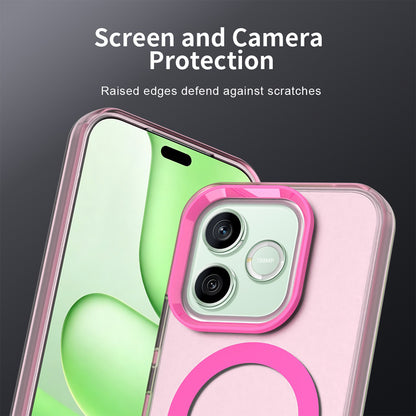 Capa MagSafe para Honor 600 Pro / 600, Techsuit, CandyCase, Rosa