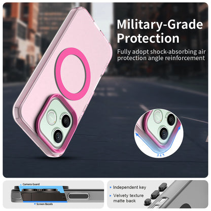 Capa MagSafe para Honor 600 Pro / 600, Techsuit, CandyCase, Rosa
