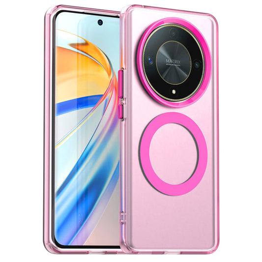 Capa MagSafe para Honor Magic6 Lite, Techsuit, CandyCase, Rosa