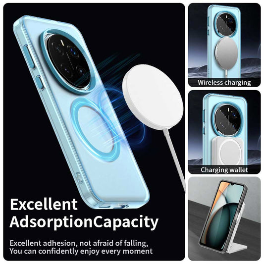 Capa MagSafe para Honor Magic7 Pro, Techsuit, CandyCase, Azul