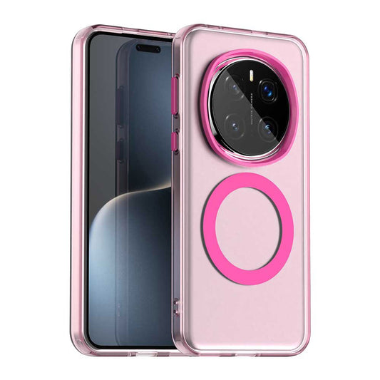 Capa MagSafe para Honor Magic7 Pro, Techsuit, CandyCase, Rosa