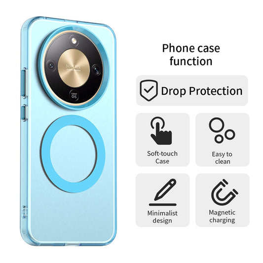 Capa MagSafe para Honor Magic8 Lite, Techsuit, CandyCase, Azul