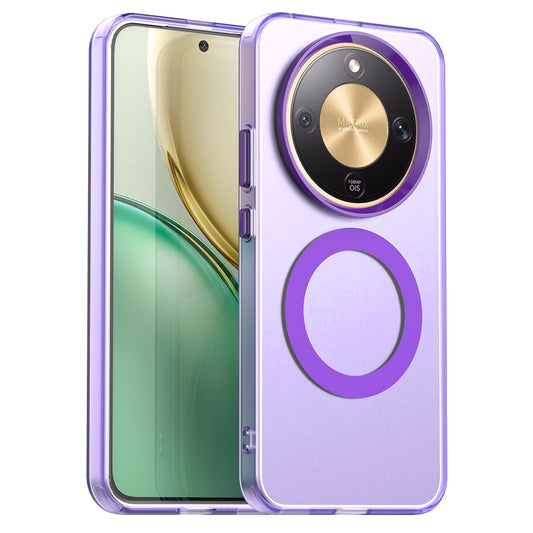 Capa MagSafe para Honor Magic8 Lite, Techsuit, CandyCase, Roxo