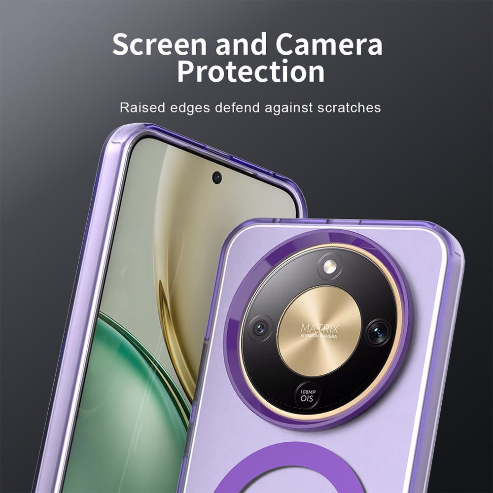 MagSafe Case for Honor Magic8 Lite, Techsuit, CandyCase, Purple