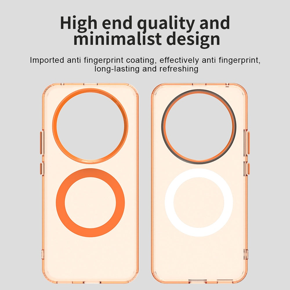 Capa MagSafe para Honor Magic8 Lite, Techsuit, CandyCase, Laranja
