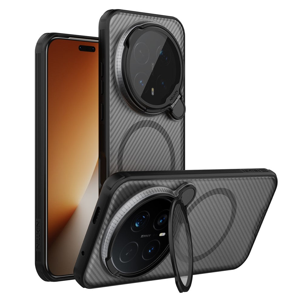 Capa MagSafe para Honor Magic8 Pro, Nillkin, CamShield Prop, Preta Transparente